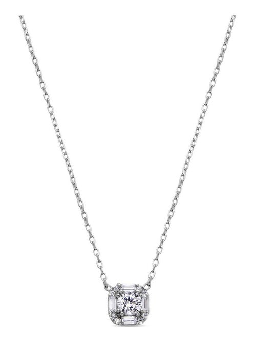 Collier en argent 925 Luxenter avec zircons brillants plaqués rhodium - Dyadu - Kiabi