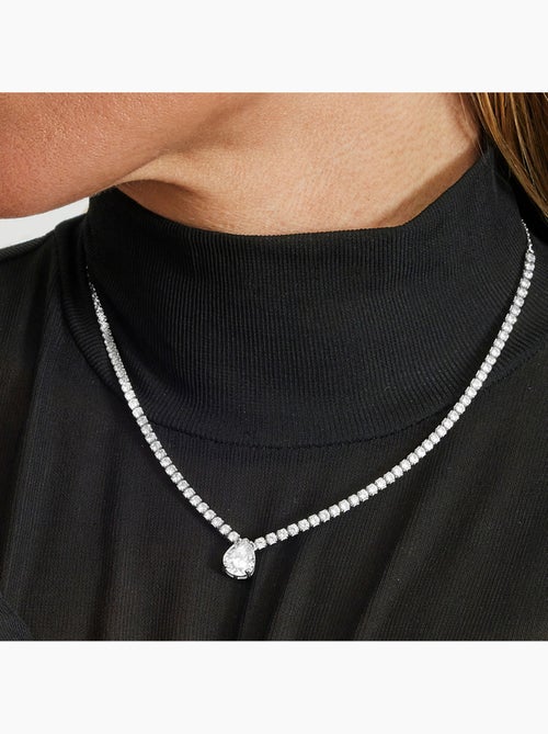 Collier en argent 925 Luxenter avec zircons brillants plaqués rhodium - Guoi - Kiabi Collier en argent 925 Luxenter avec zircons brillants plaqués rhodium - Guoi - Kiabi