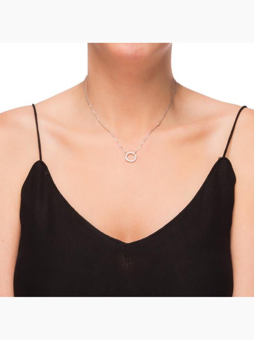 Collier en argent 925 Luxenter avec zircons brillants plaqués rhodium - Thilak - Kiabi Collier en argent 925 Luxenter avec zircons brillants plaqués rhodium - Thilak - Kiabi