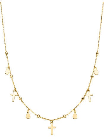 Collier en argent 925 Luxenter fini et plaqué or 18k - Cirai