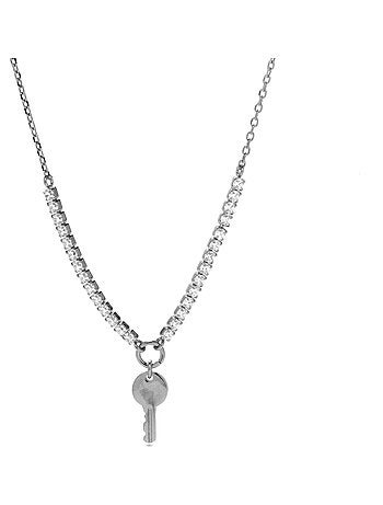 Collier en argent 925 rhodié - Dikar