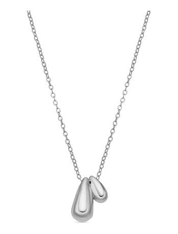 Collier en argent sterling avec finition rhodiée - Zarael