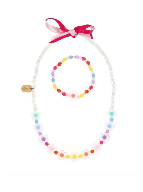 Collier et bracelet set Anic fleur - Kiabi