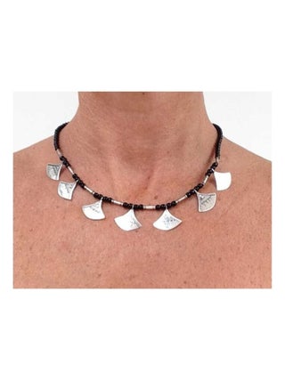 Collier ethnique Touareg en argent fait main