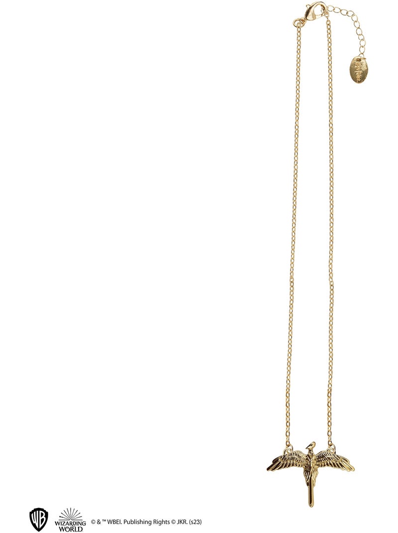 Collier Fumseck - Harry Potter Doré - Kiabi
