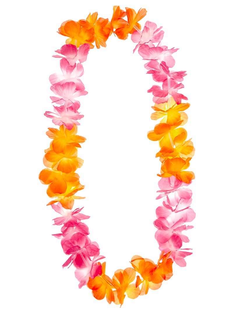 Collier hawaïen multicolore - Kiabi