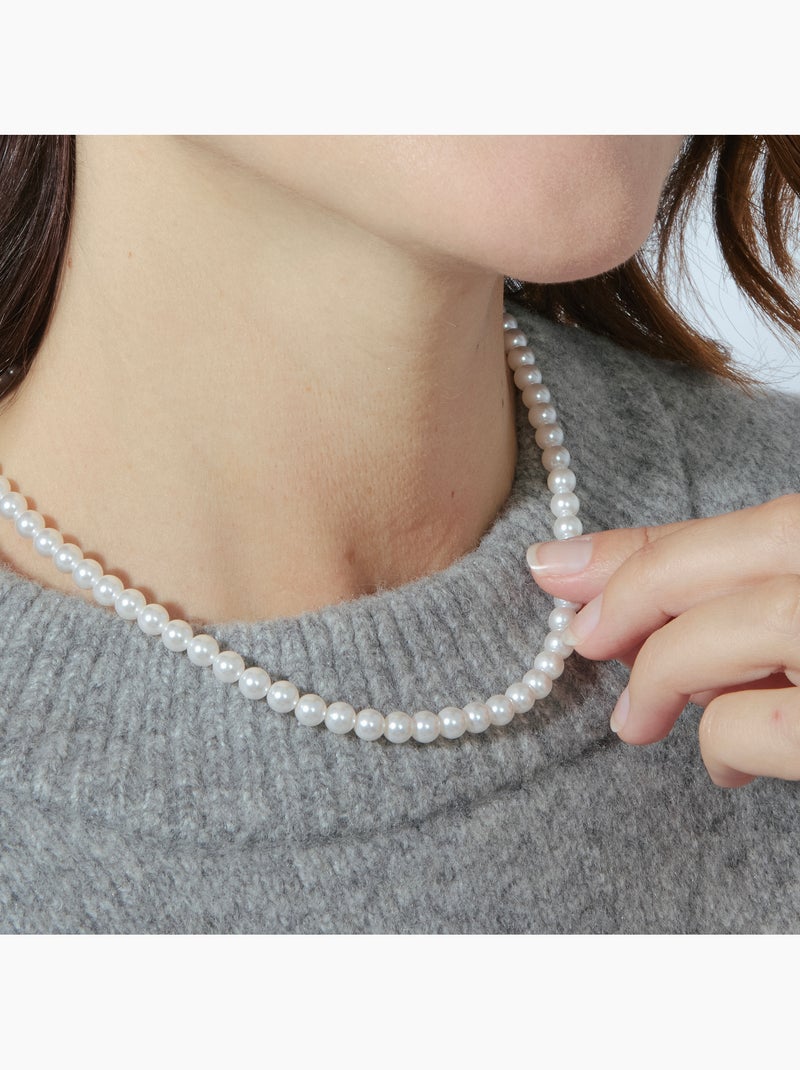 Collier Jamel de Luxenter et plaqué or 18k Blanc - Kiabi