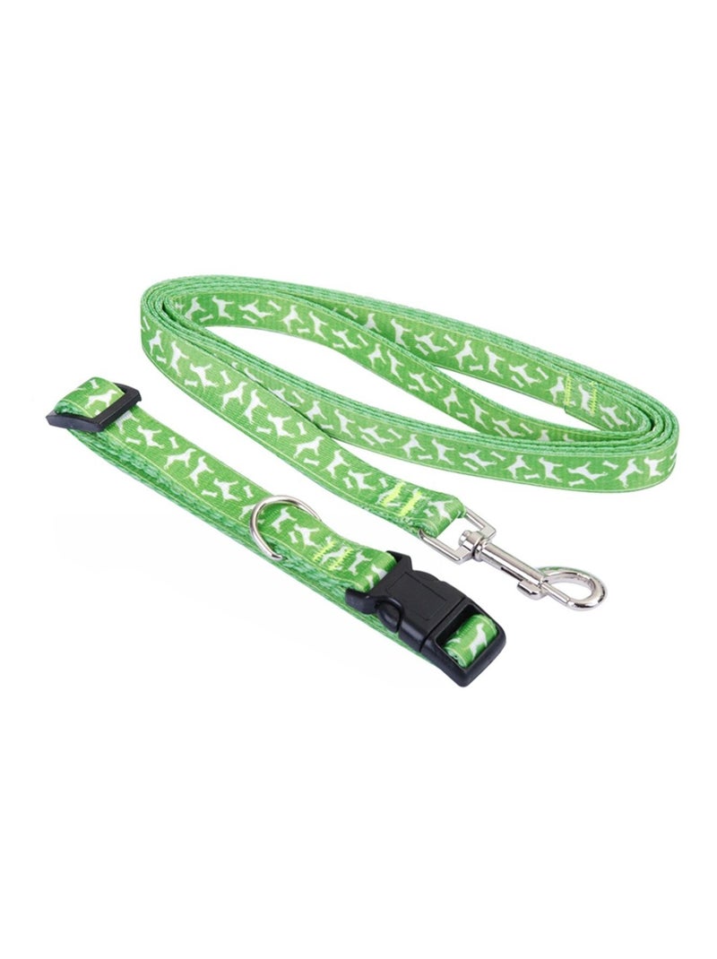 Collier laisse Vert - Kiabi