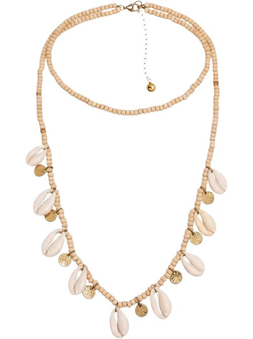 Collier long coquillages complementos - Kiabi Collier long coquillages complementos - Kiabi