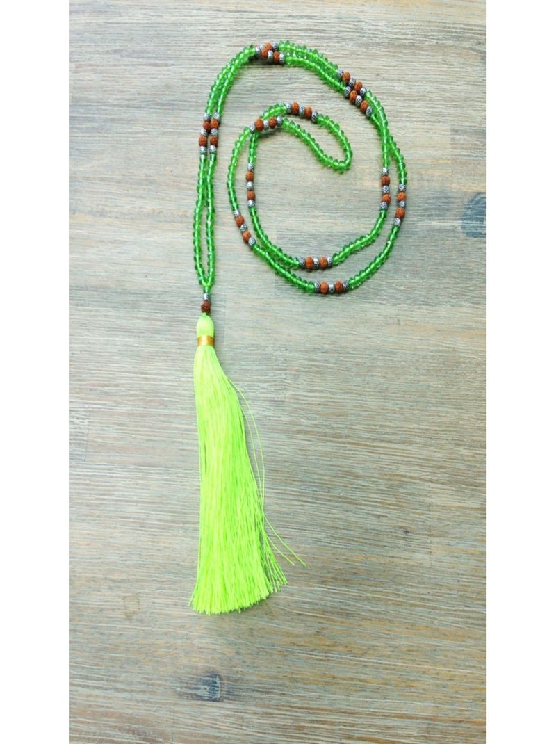 Collier long Marron - Kiabi