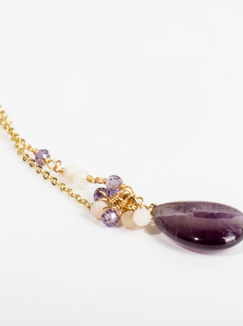 Collier Luxenter Adak en or jaune 18 carats - Kiabi