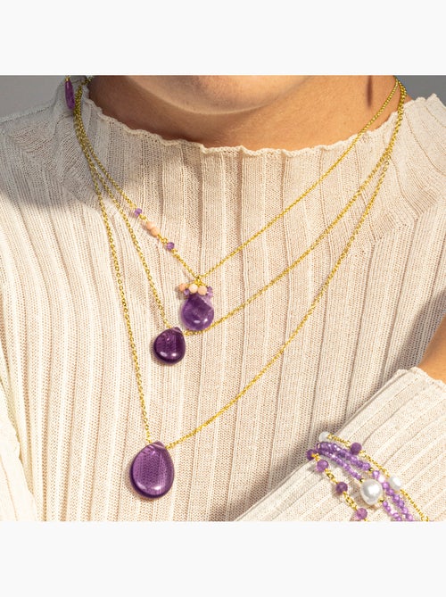 Collier Luxenter Adak et plaqué or 18k - Kiabi