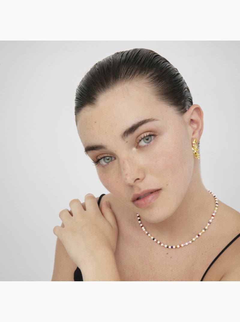 Collier Luxenter Amio et plaqué or 18k Multicolore - Kiabi