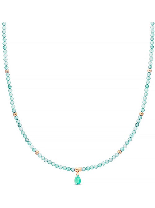 Collier Luxenter Athat et plaqué or 18k - Kiabi