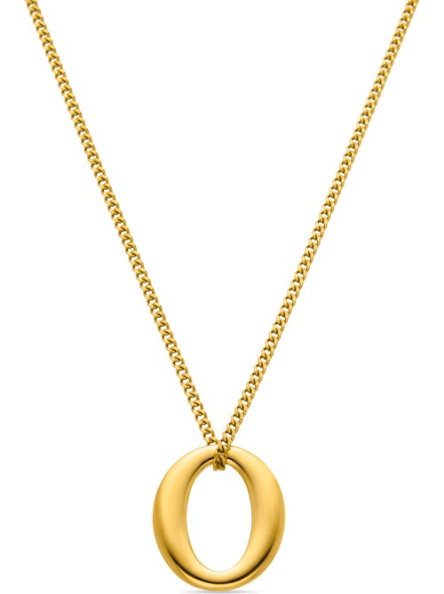 Collier Luxenter Ausa et plaqué or 18k - Kiabi Collier Luxenter Ausa et plaqué or 18k - Kiabi