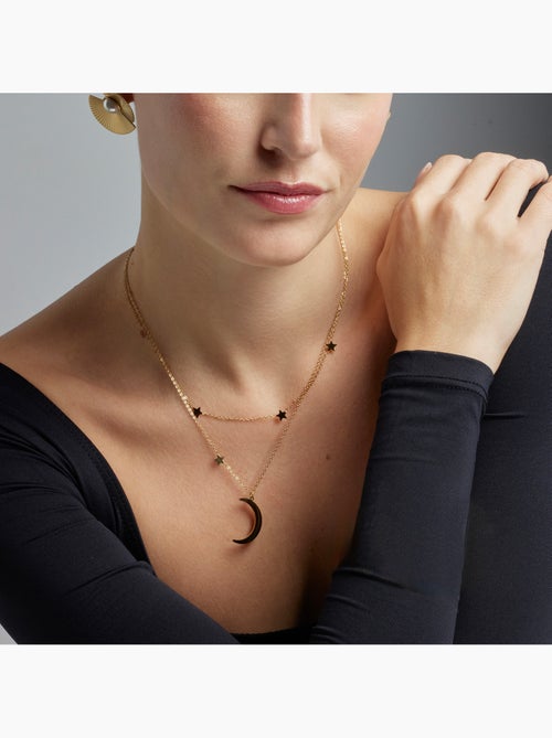 Collier Luxenter avec finition en or jaune 18 carats - Monil - Kiabi