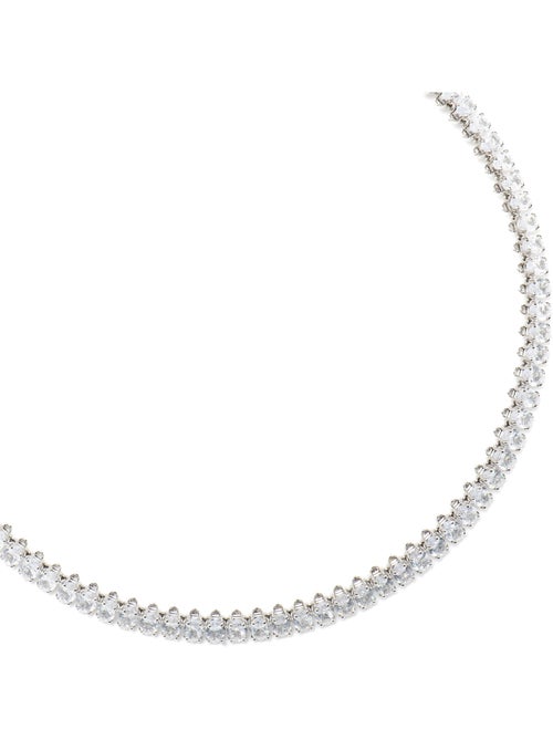Collier Luxenter avec Zirconia brillant finition argentée - Comega - Kiabi