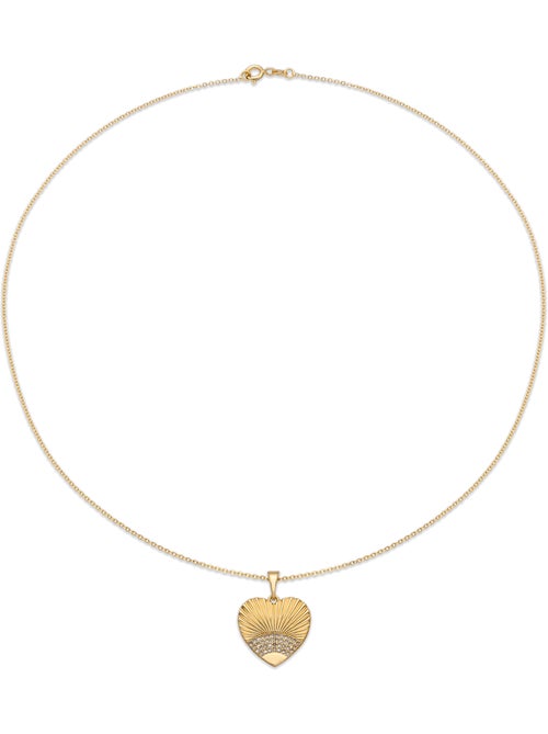 Collier Luxenter avec zircons brillants or 18k - Emmu - Kiabi Collier Luxenter avec zircons brillants or 18k - Emmu - Kiabi