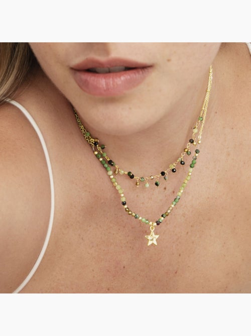 Collier Luxenter Awulf et plaqué or 18k - Kiabi