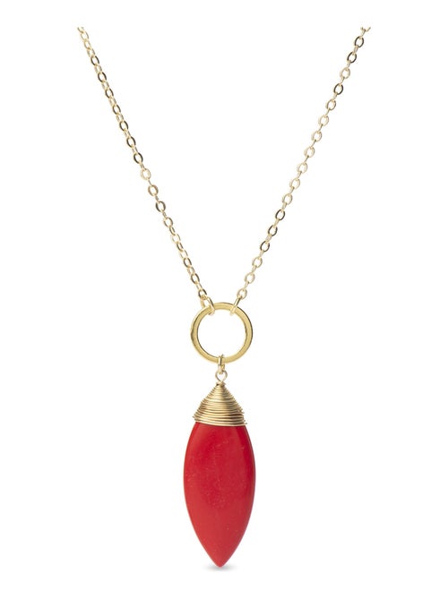 Collier Luxenter Ayom en or jaune 18 carats - Kiabi