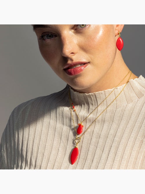 Collier Luxenter Ayom et plaqué or 18k - Kiabi