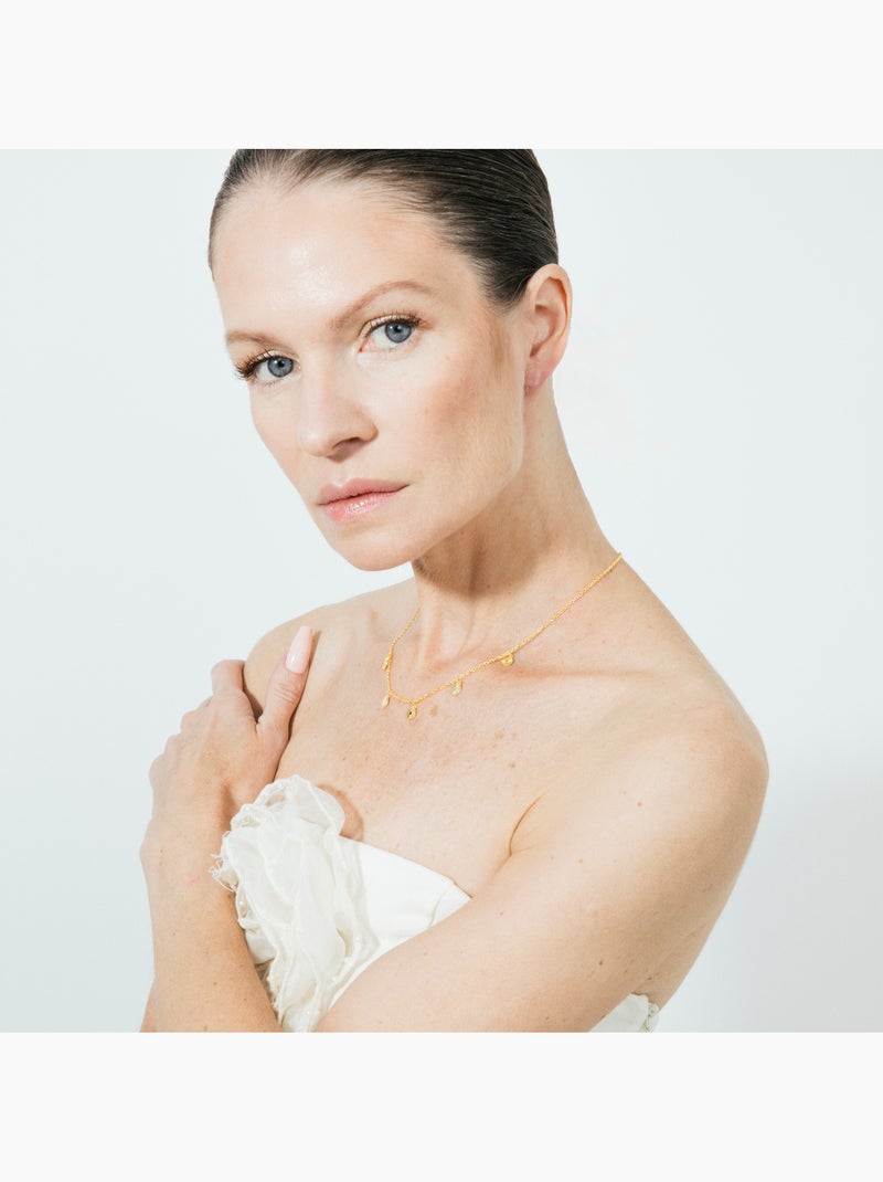 Collier Luxenter Balark fini en or Doré - Kiabi