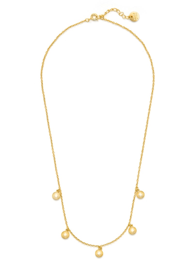 Collier Luxenter Balark fini en or Doré - Kiabi