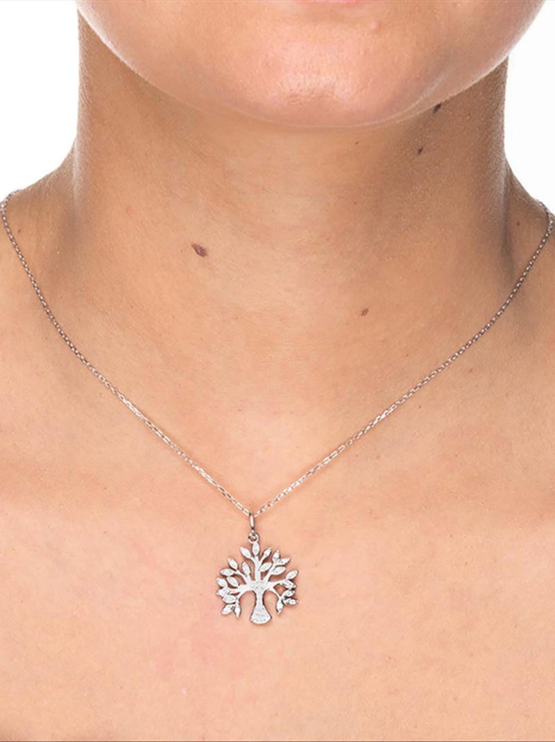 Collier Luxenter berto en argent sterling Argent - Kiabi