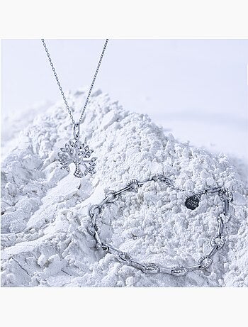 Collier Luxenter berto en argent sterling