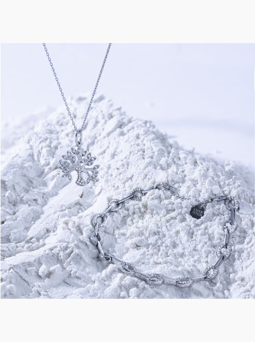 Collier Luxenter berto en argent sterling - Kiabi Collier Luxenter berto en argent sterling - Kiabi