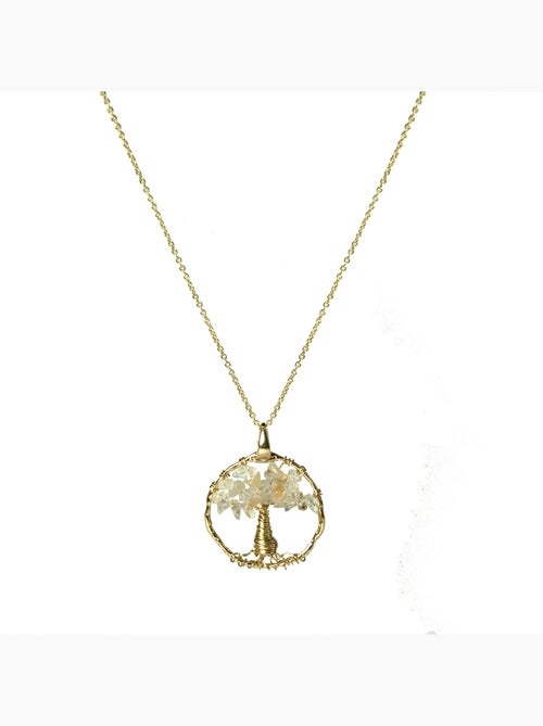 Collier Luxenter Budleia et plaqué or 18k - Kiabi Collier Luxenter Budleia et plaqué or 18k - Kiabi