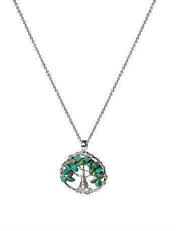 Collier Luxenter Budleia finition rhodiée