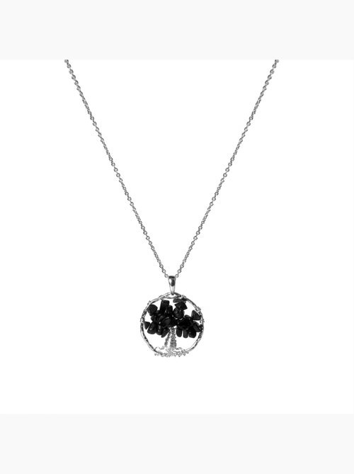 Collier Luxenter Budleia finition rhodiée - Kiabi Collier Luxenter Budleia finition rhodiée - Kiabi