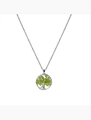 Collier Luxenter Budleia finition rhodiée