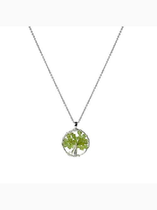 Collier Luxenter Budleia finition rhodiée - Kiabi Collier Luxenter Budleia finition rhodiée - Kiabi