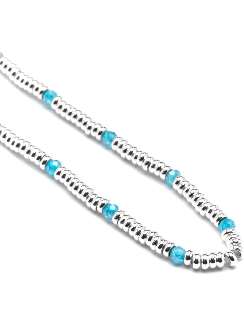 Collier Luxenter deli Argent 925 Bleu - Kiabi