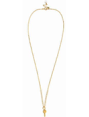 Collier Luxenter en argent 925 avec des zircons plaqué or jaune 18 carats - Talya