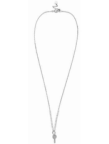 Collier Luxenter en argent 925 avec des zircons rhodiés - Talya
