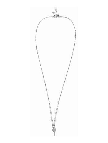 Collier Luxenter en argent 925 avec des zircons rhodiés - Talya