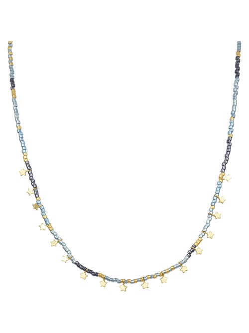Collier Luxenter en argent 925 avec finition en or jaune 18K - Muh - Kiabi