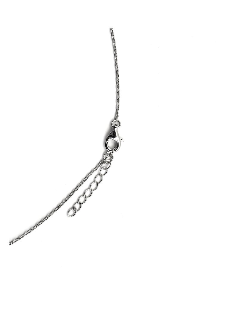 Collier Luxenter en argent 925 avec zircon rose rhodié - Siankho Rose - Kiabi