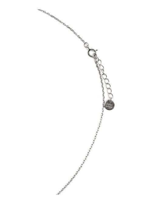 Collier Luxenter en argent 925 et laque noire rhodiée - Onves - Kiabi
