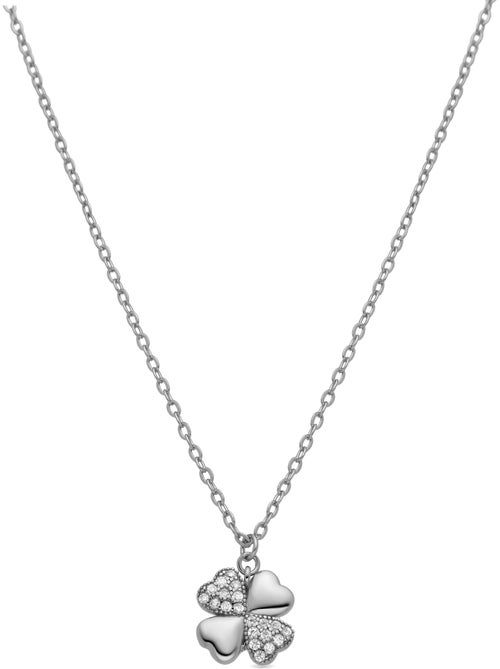 Collier Luxenter en argent 925 et zirconium brillant plaqué rhodium - Lumah - Kiabi Collier Luxenter en argent 925 et zirconium brillant plaqué rhodium - Lumah - Kiabi