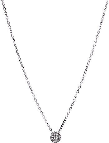 Collier Luxenter en argent 925 et zirconium brillant plaqué rhodium - Micmir