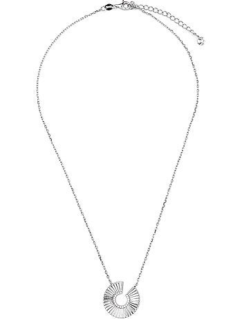 Collier Luxenter en argent 925 et zirconium brillant rhodié - Dragi