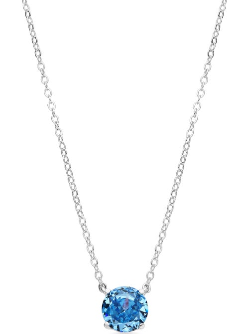 Collier Luxenter en argent 925 et zirconium d'onyx rhodié - Baran - Kiabi Collier Luxenter en argent 925 et zirconium d'onyx rhodié - Baran - Kiabi