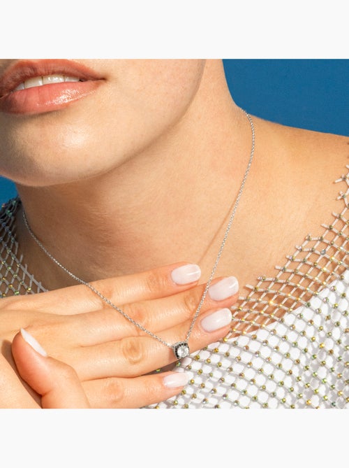 Collier Luxenter en argent 925 et zirconium onyx rhodié - Lehak - Kiabi Collier Luxenter en argent 925 et zirconium onyx rhodié - Lehak - Kiabi