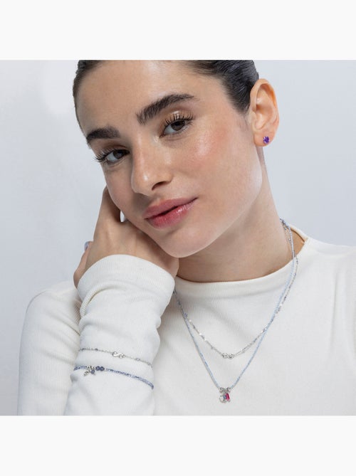Collier Luxenter en argent 925 et zirconium rhodié - Ubri - Kiabi Collier Luxenter en argent 925 et zirconium rhodié - Ubri - Kiabi