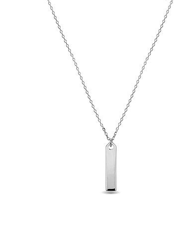 Collier Luxenter en argent sterling 925 avec finition en rhodium - Chiesso