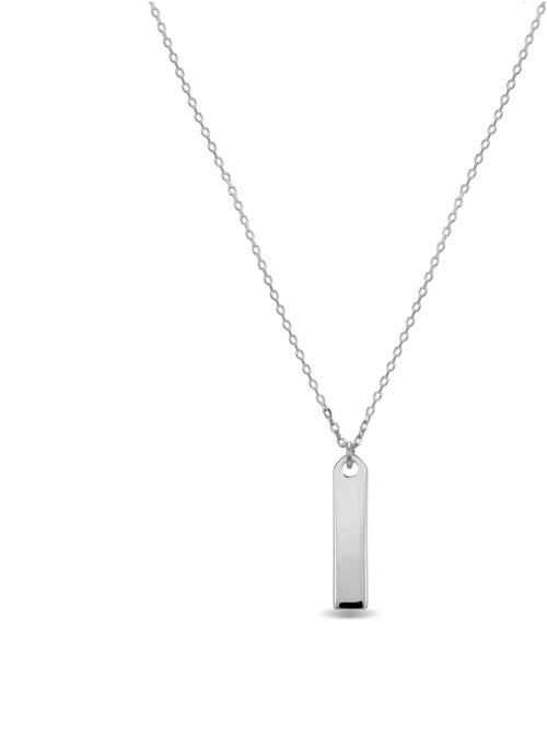 Collier Luxenter en argent sterling 925 avec finition en rhodium - Chiesso - Kiabi Collier Luxenter en argent sterling 925 avec finition en rhodium - Chiesso - Kiabi
